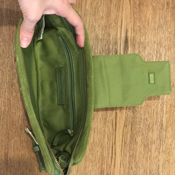 Banana republic real Suede and leather clutch - Picture 3 of 4